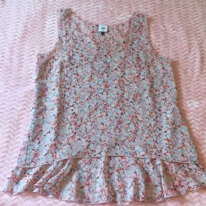 CAbi Tops - Cabi sleeveless tiered blouse CAbi Tops - Cabi sleeveless tiered blouse